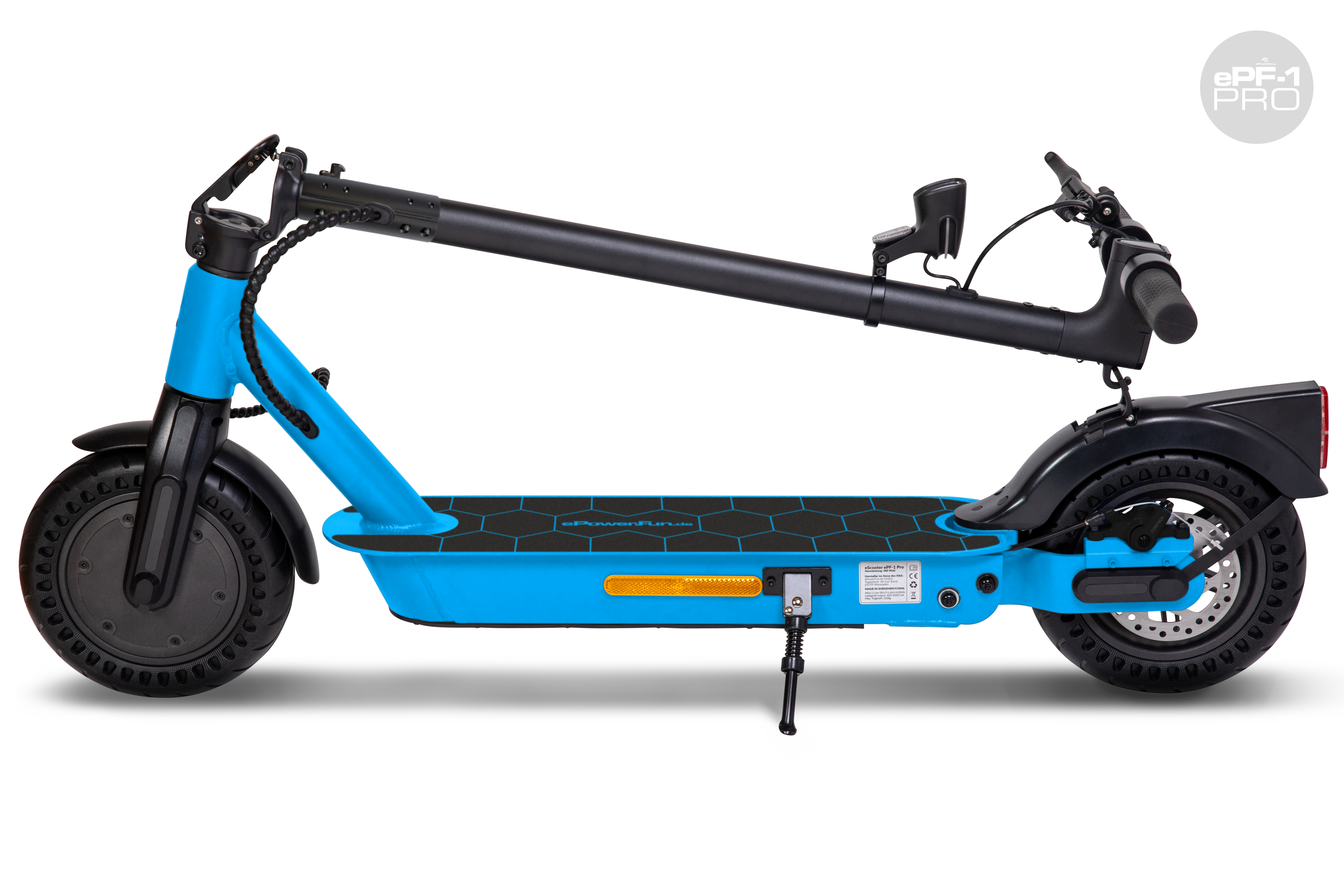 ePF-1 PRO Blue eScooter mit Straßenzulassung