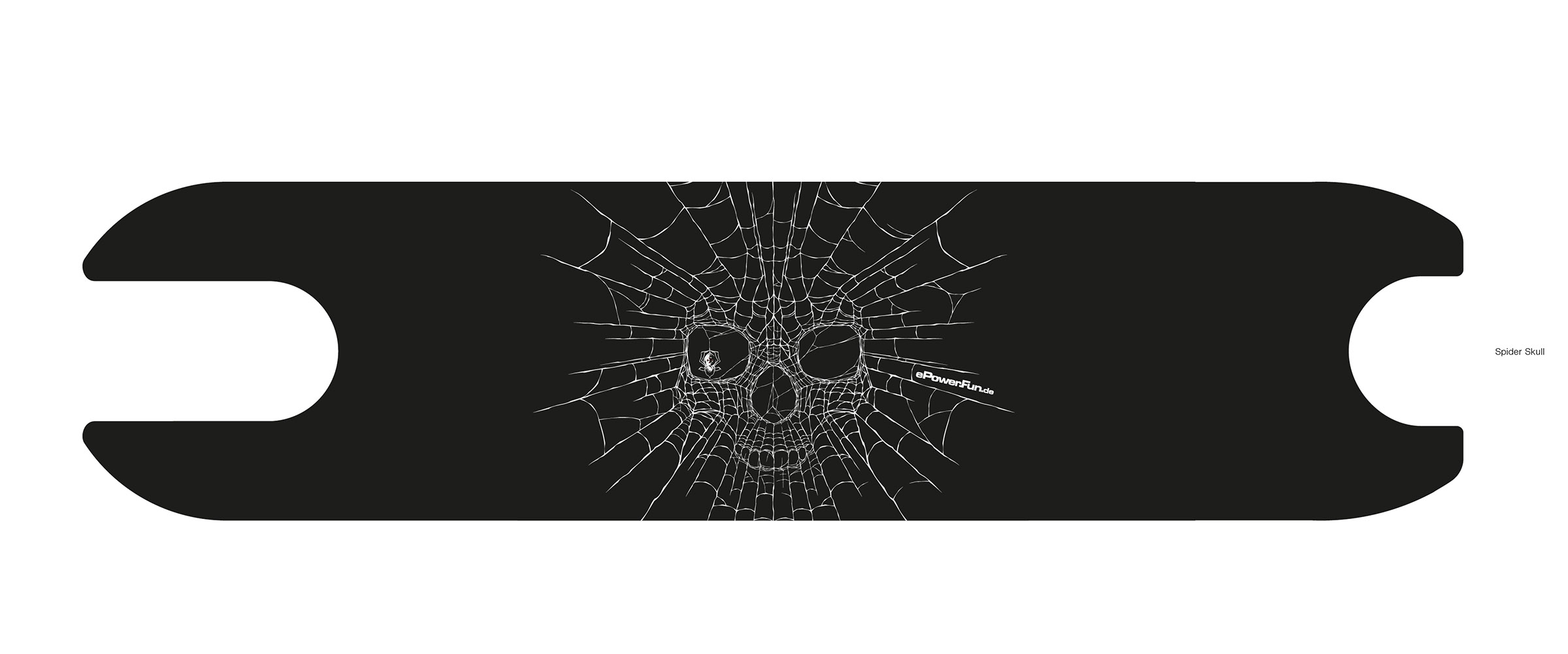 Griptape Spider Skull (selbstklebend)