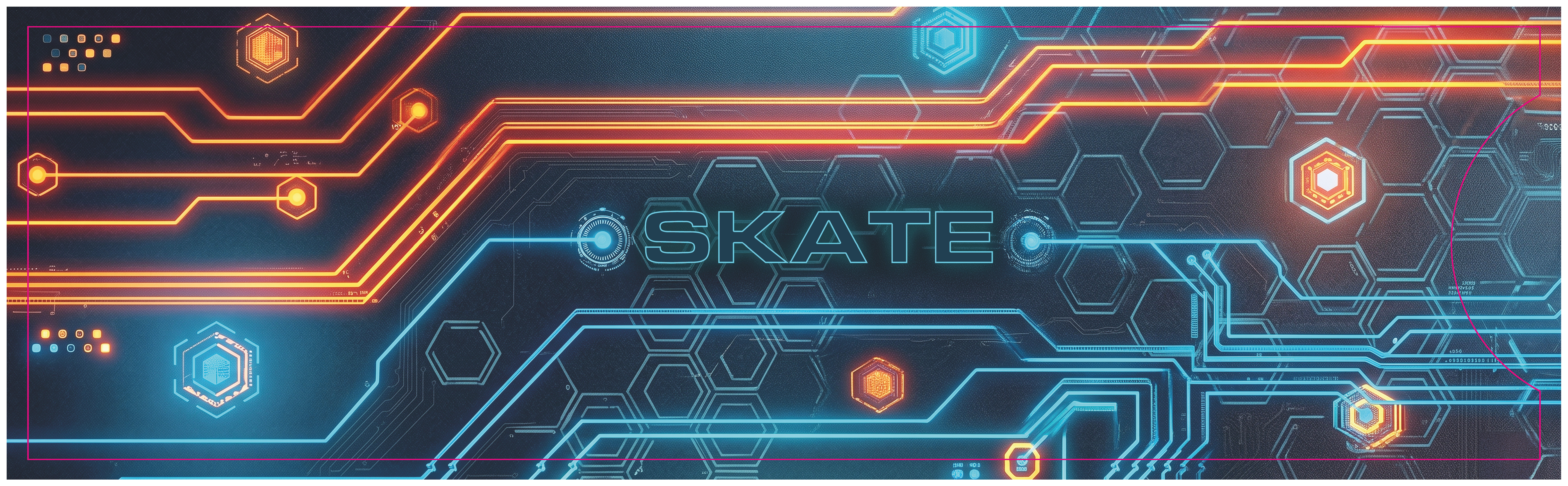 Griptape ePF-SKATE "Neon Flux"