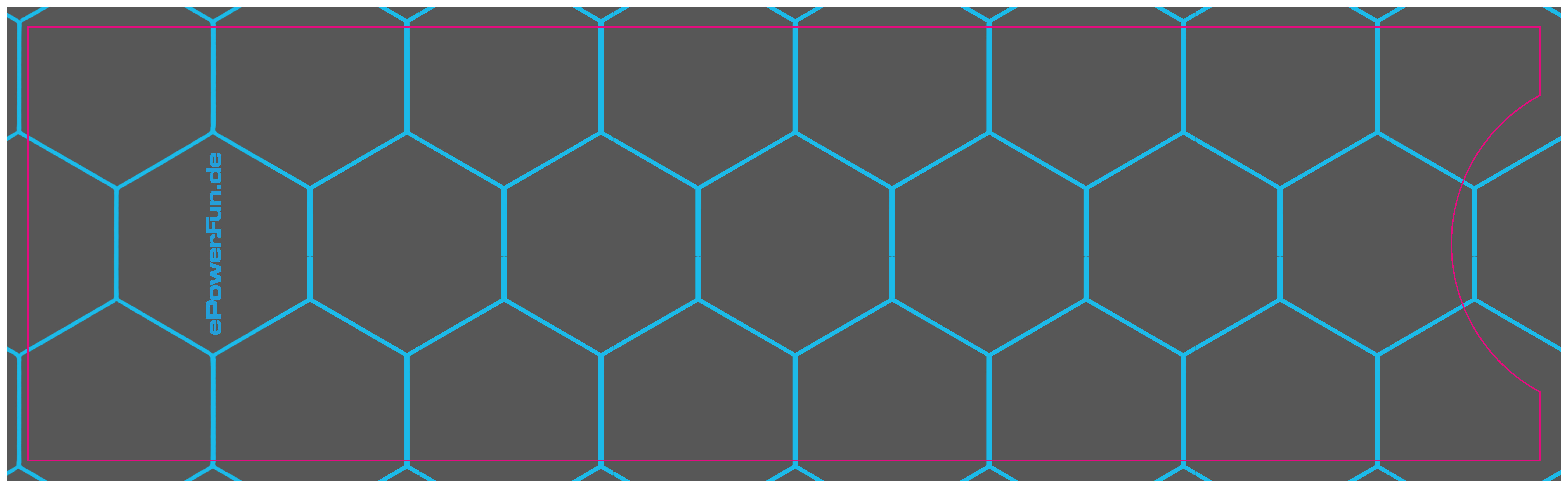 Griptape ePF-SKATE "Hex Blue"