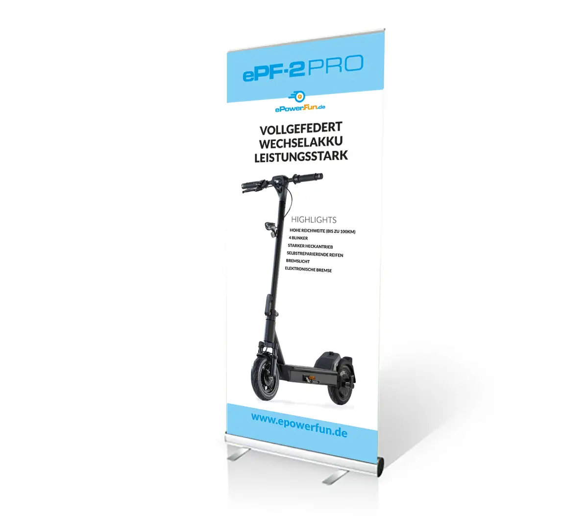 Rollerbanner ePF-2 PRO