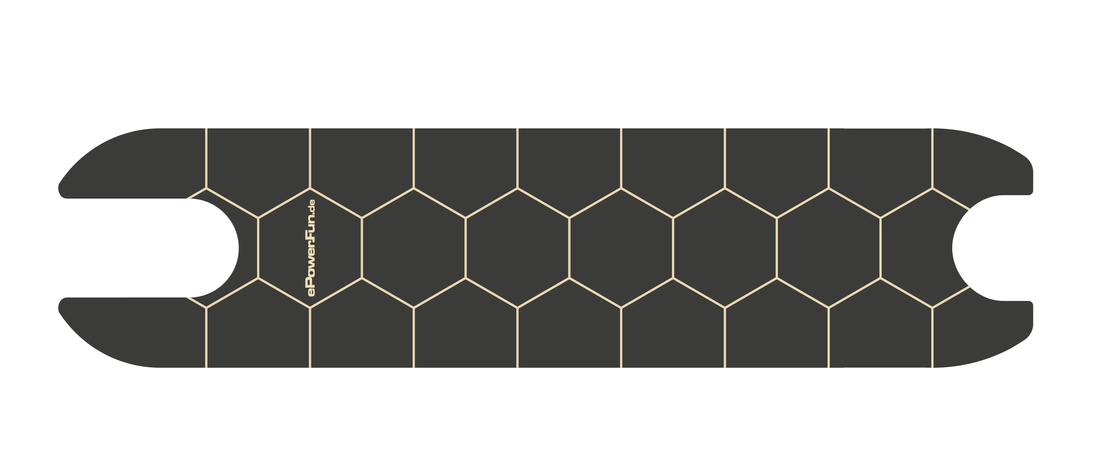 ePF-1_Sandpaper-white Weißes Sandpaper-Griptape des ePF-1 E-Scooters, rutschfest und stylisch, für sichere Fahrt, ideal für Elektromobilität, Mikromobilität und nachhaltige Mobilität.