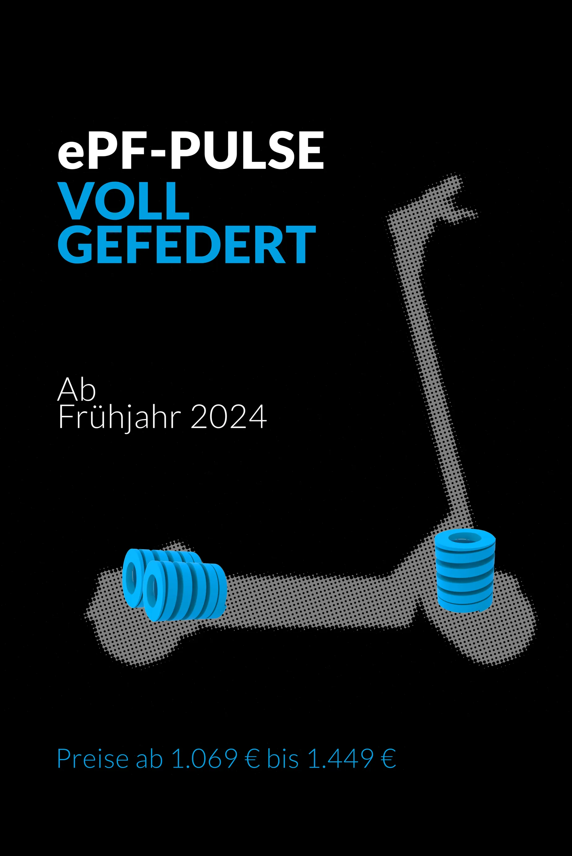 ePowerFun E-Scooter ePF-2 XT 480Wh mit Blinker + Federgabel - SolarCa,  849,00 €