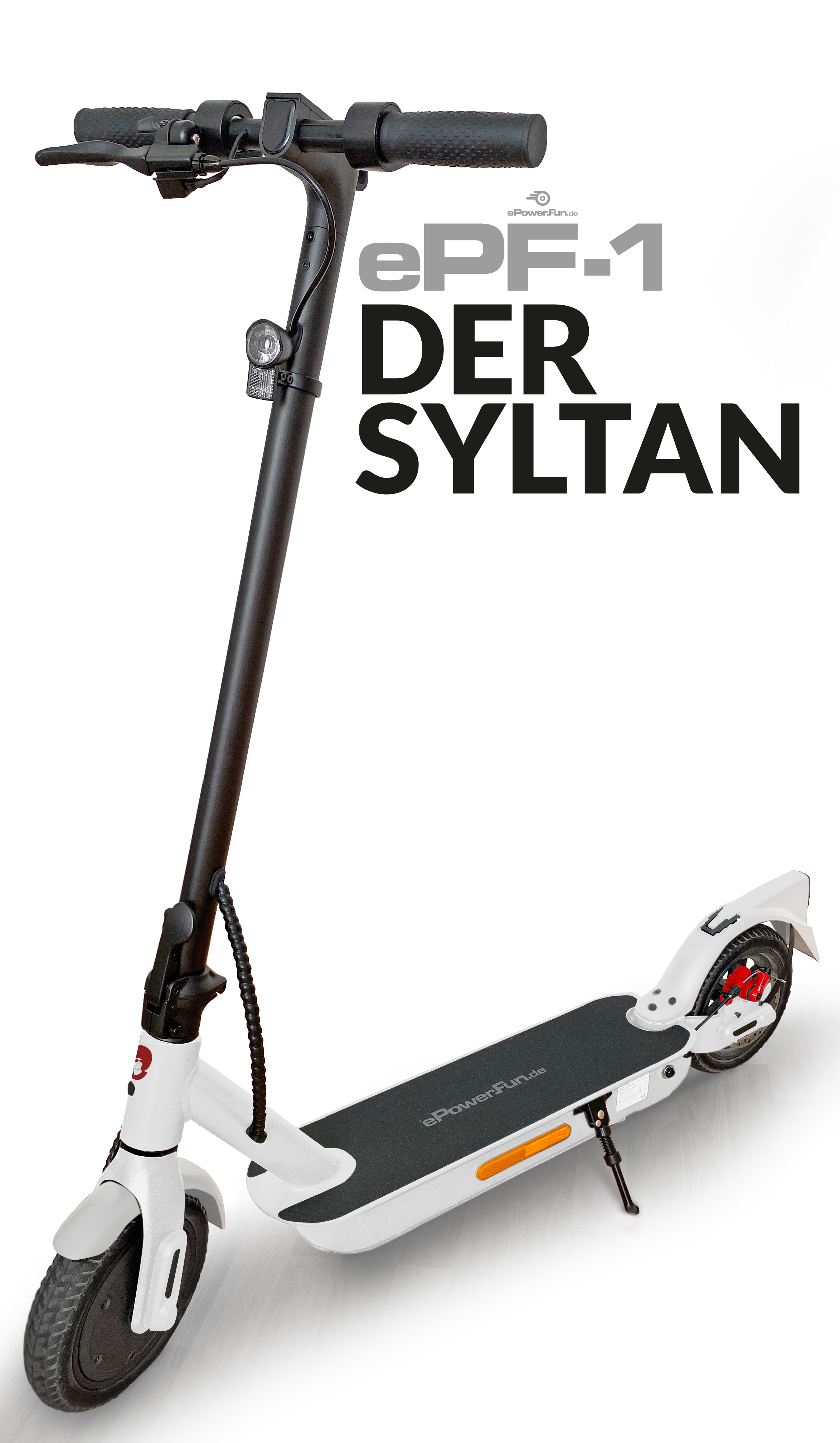 ePF-1 Der Syltan eScooter mit Straßenzulassung 